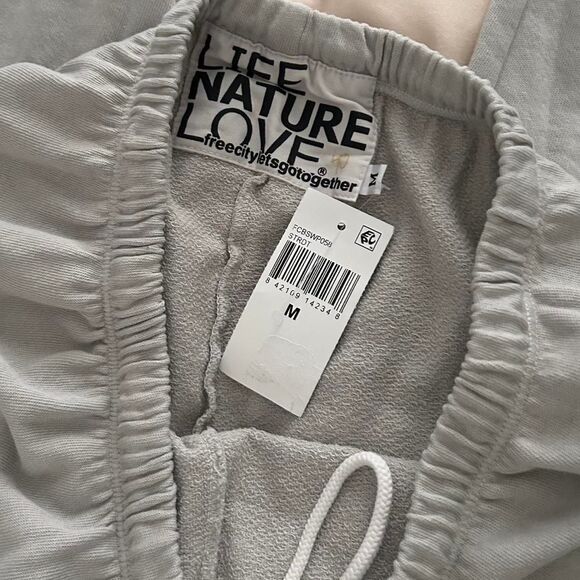 Freecity Cream Track Pants - Picture 5 of 7